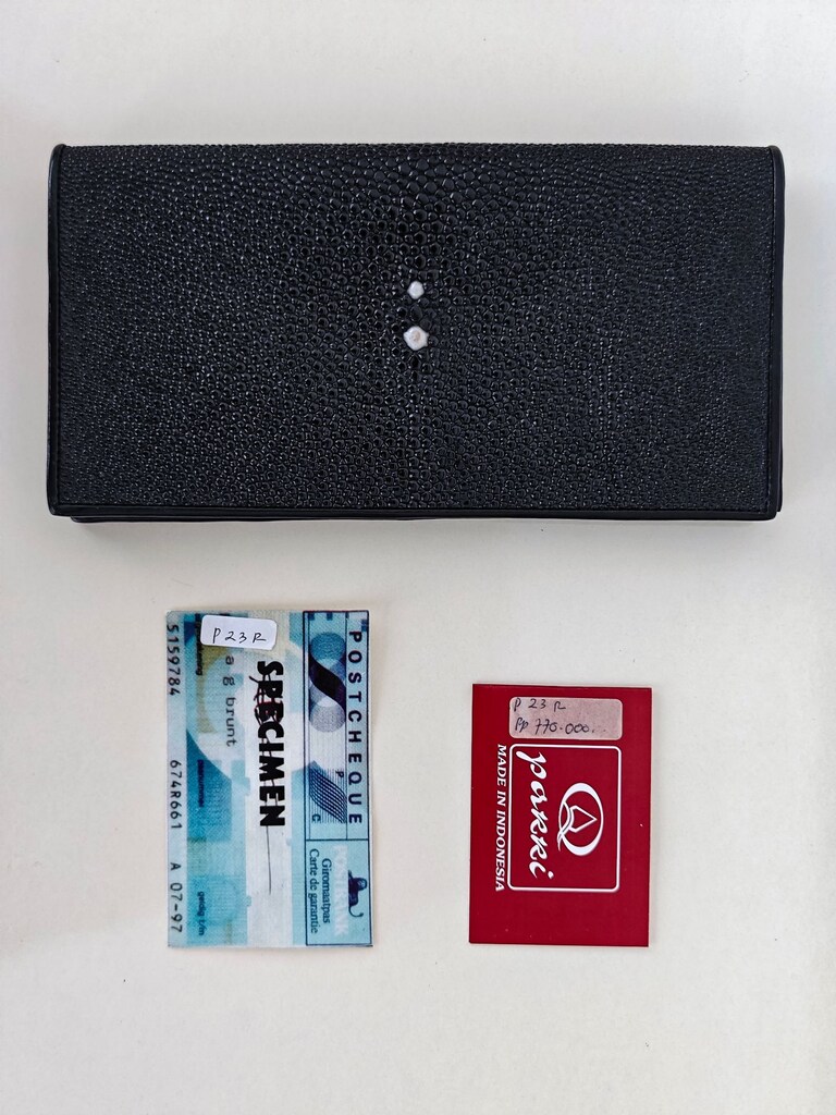 Vatoz Derisi Katlanır Unisex Cüzdan - 2