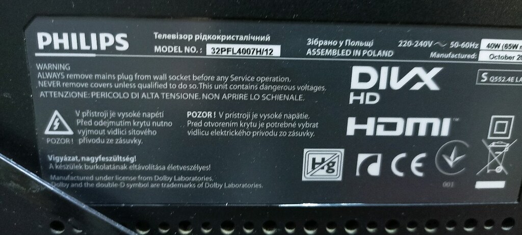 PHILIPS 32 PFL4007H/12 Arızalı - 4