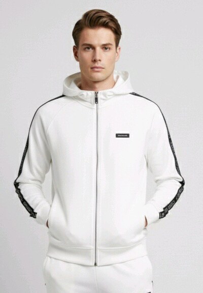 #Calvin klein Beyaz Kapüşonlu Sweatshirt