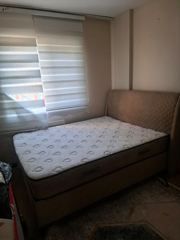 mdf yatak odası takımı ful set sifir gibi - 6
