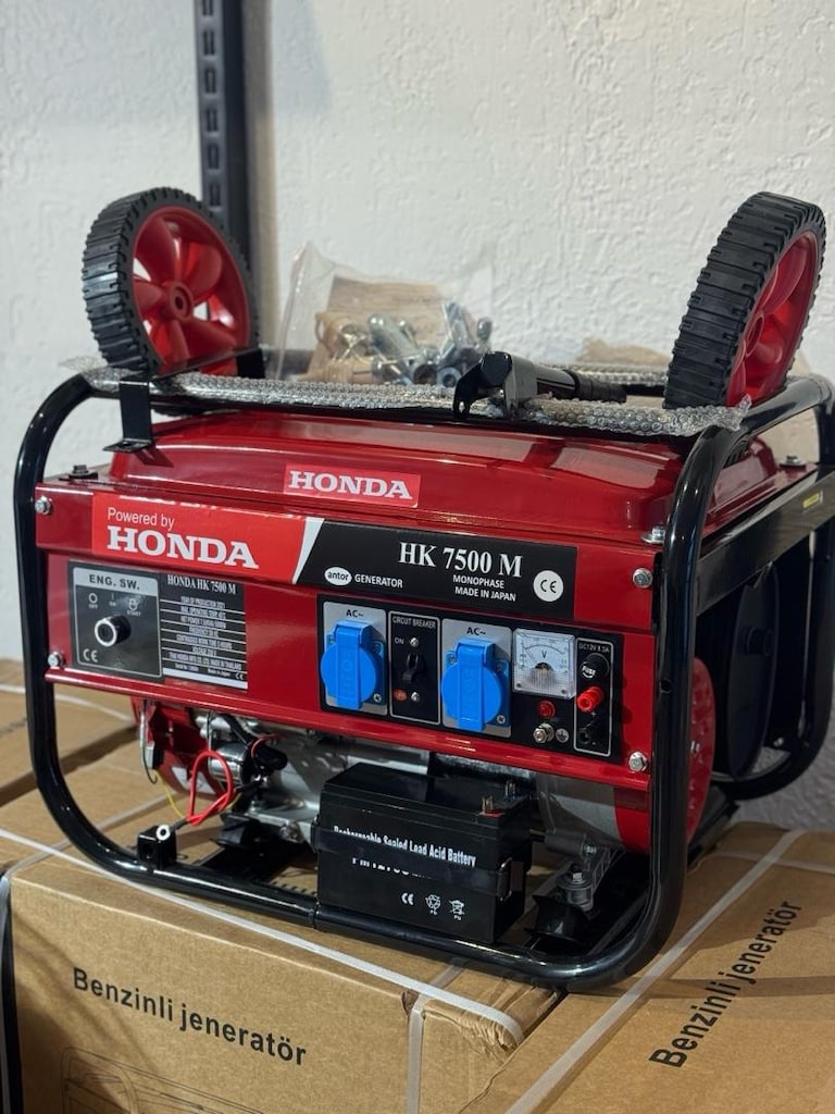 HONDA PROFESYONEL 7.5 KV MARJLI JENERATÖR BENZİNLİ SIFIR ÜRÜNDÜR - 4