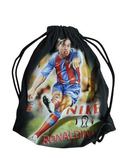 Erkek çocuk ve Genç RONALDINHO spor kumaş sırt çanta