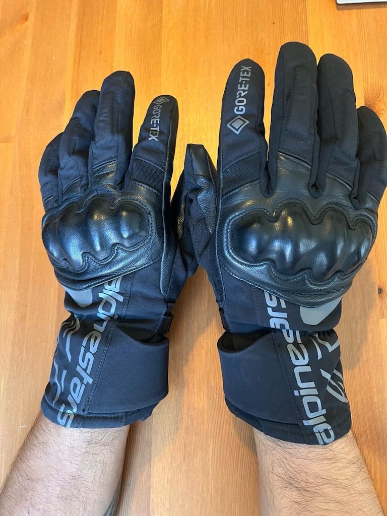 Apinestars gore-tex wt4 kışlık motosiklet eldiveni - 2