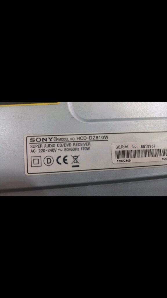 SONY HCD-DZ810W 5+1 AMPLIFIER - 11