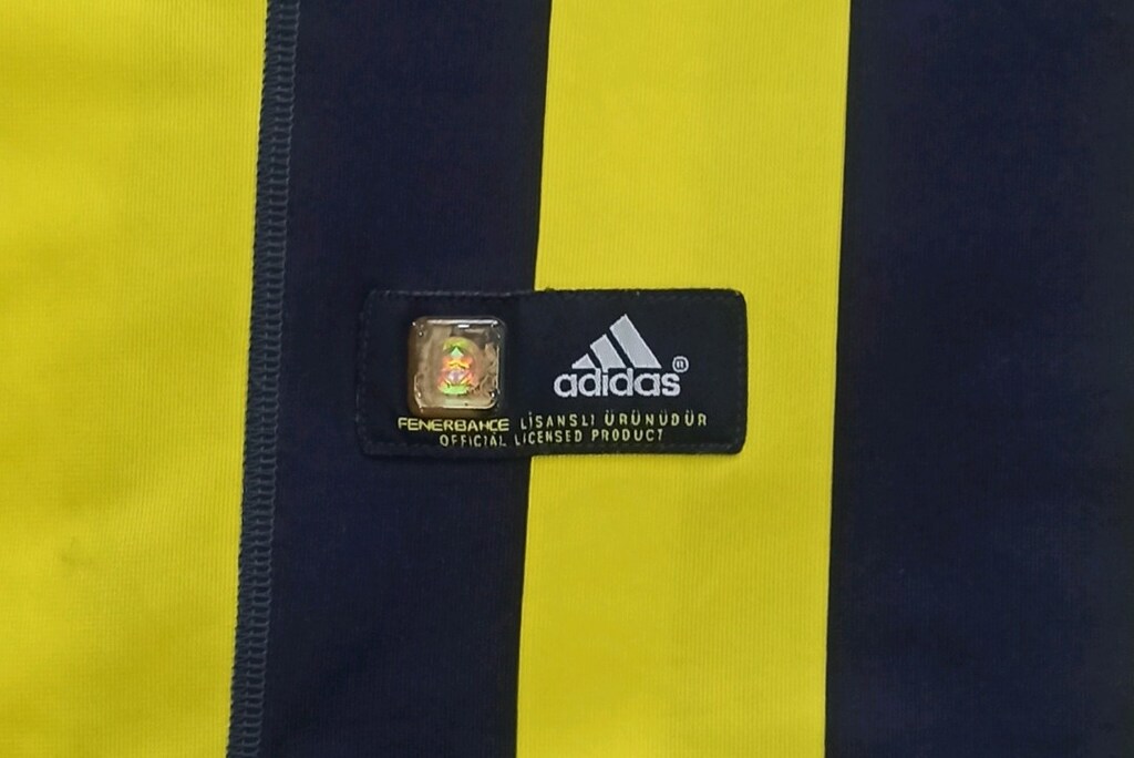 2004-2005 Van Hooijdonk Orijinal Fenerbahçe Çubuklu Forma Adidas - 6