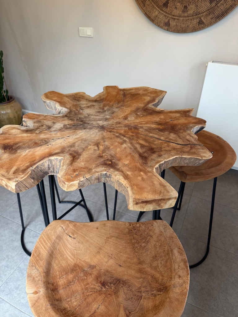 Mudo Concept - Bar Seti - Masa ve 3 Sandalye - 8