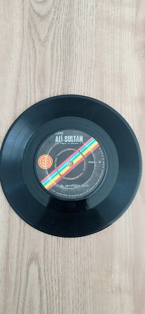 AŞIK ALİ SULTAN 45 LİK DÖNEM PLAK. - 2