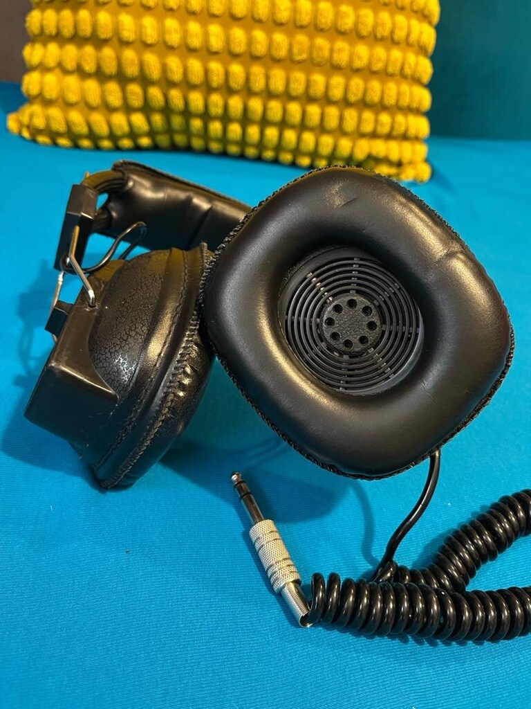 Vintage Siyah Kulaküstü Kulaklık - 5