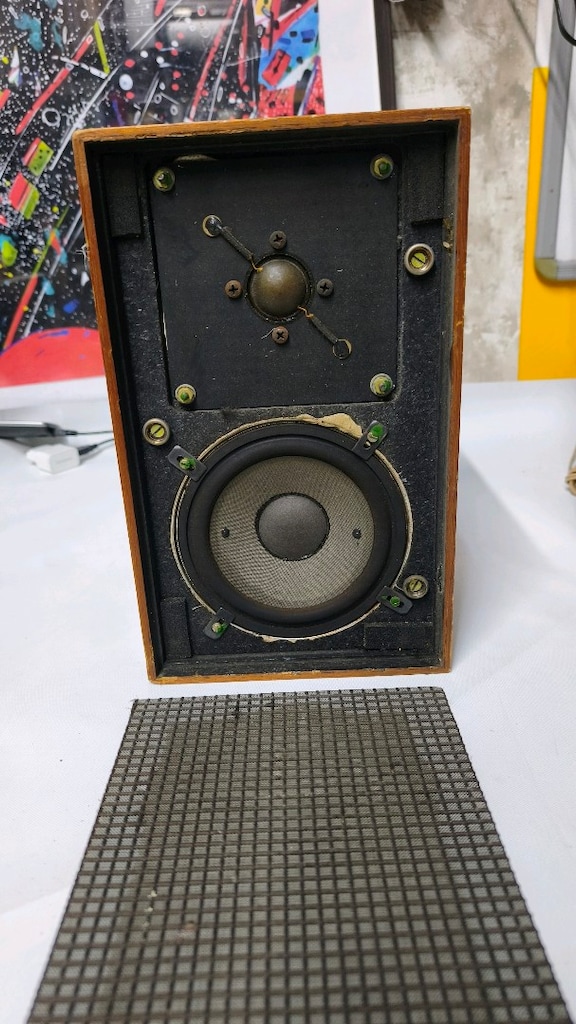 Grundig HiFi-Lautsprecher-Box 206v - Ahşap Kasa - Vintage Hoparlör - 13