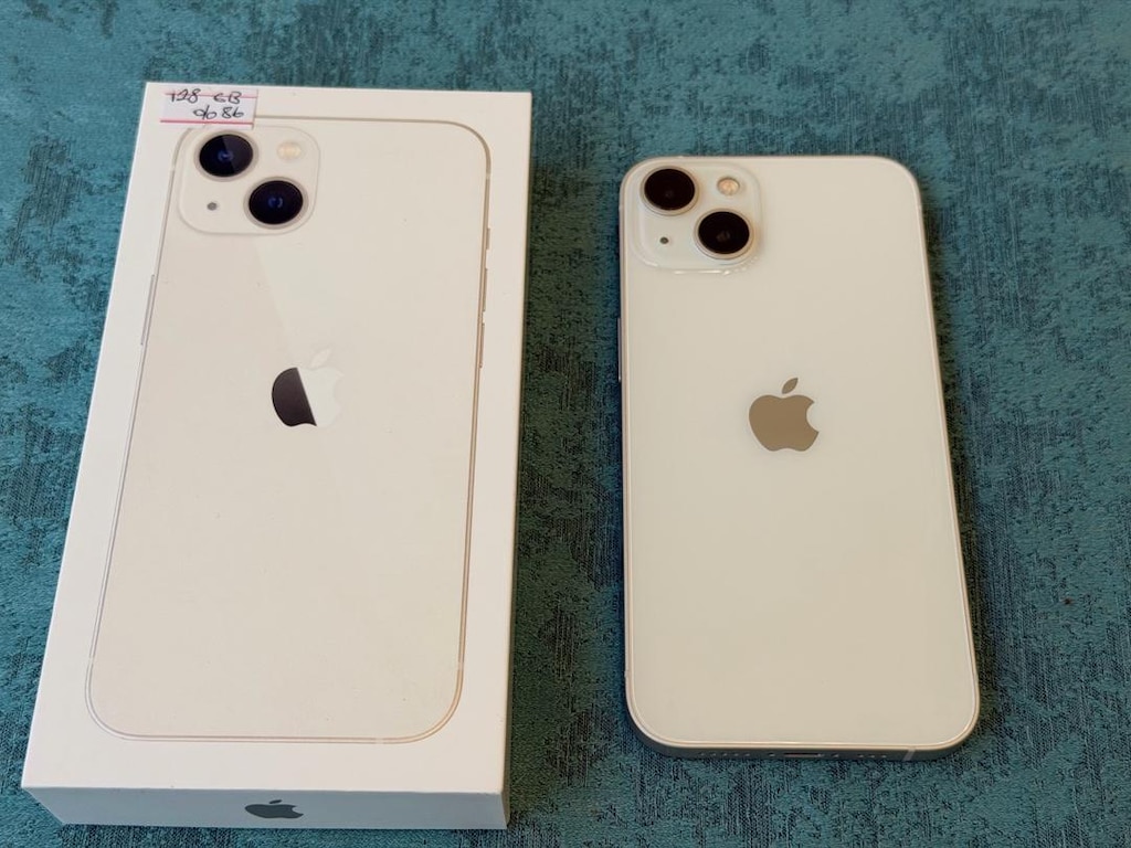 iPhone 13 128GB 1 ay Apple TR garantili ciziksiz pil86 - 2