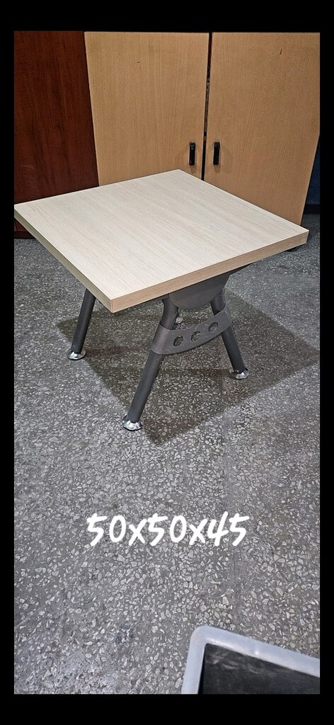 Kare ofis sehpa metal ayaklı - 5