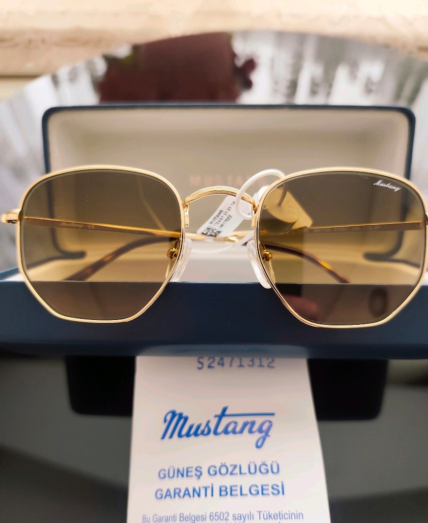 Orjinal Mustang Güneş Gözlüğü Kadın Erkek Unisex - 2