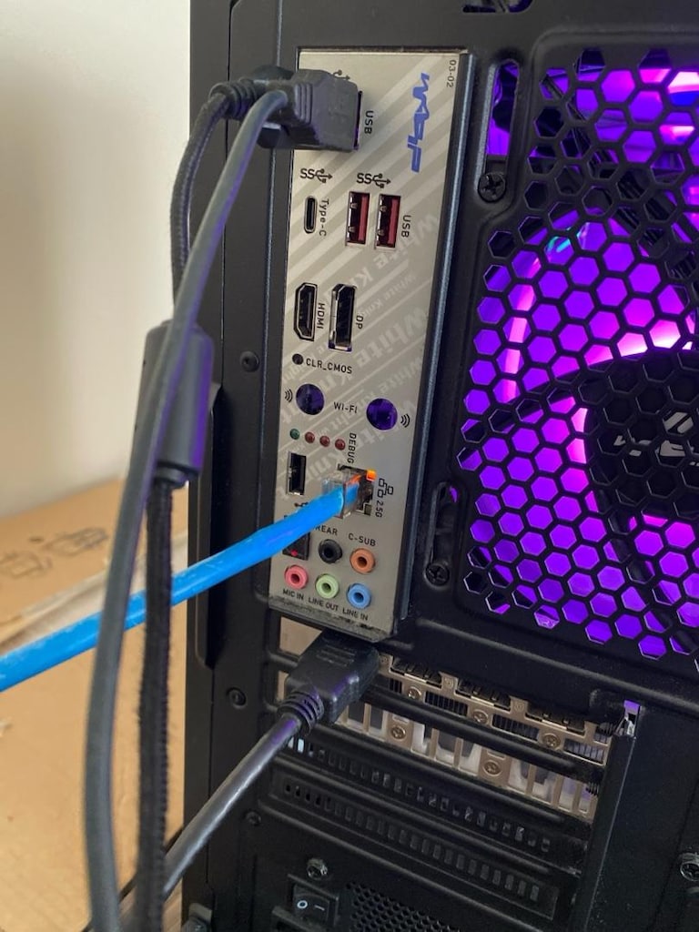 Oyun Bilgisayarı i5-12400F Asus 4060 beyaz donanımlar - 3