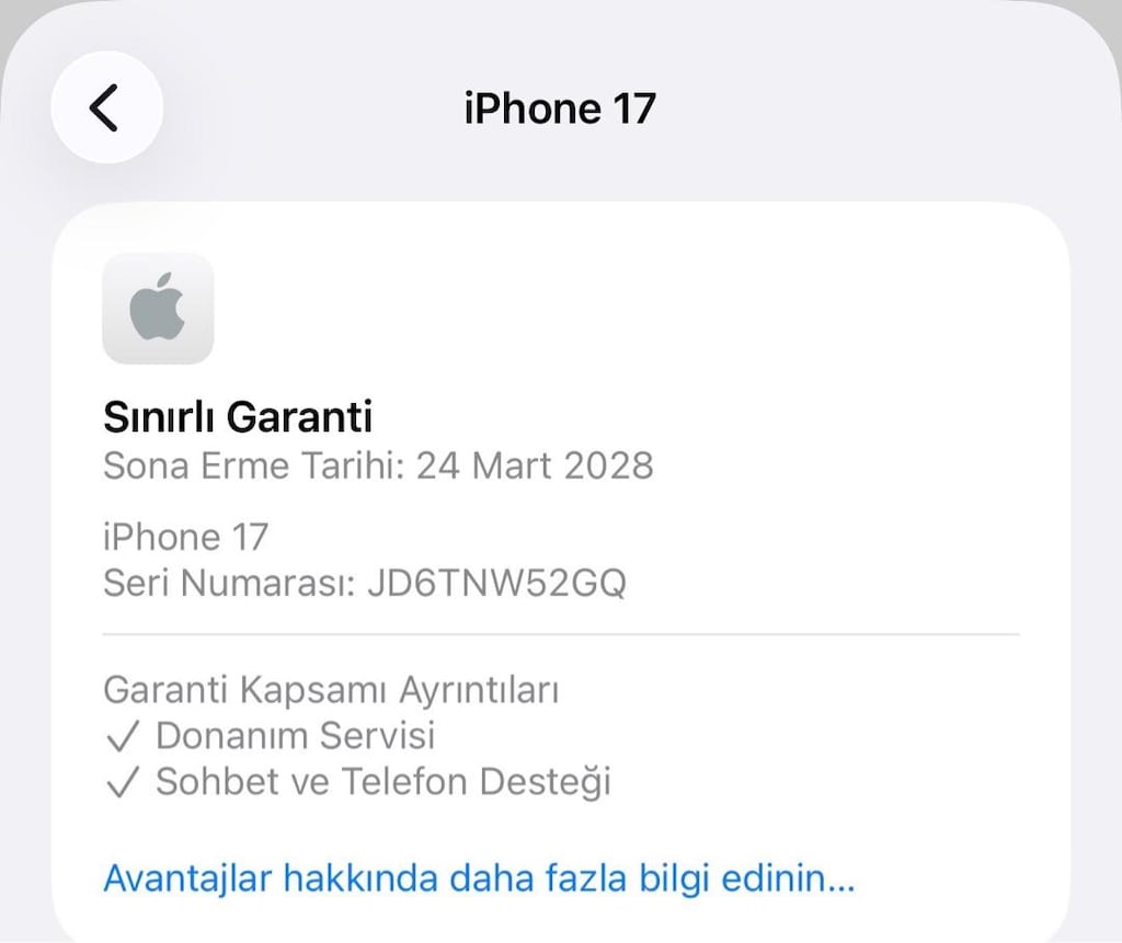İPHONE 17 256GB KUTU FATURALI 20 AY GARANTİLİ PİL 100 HATASIZ - 8