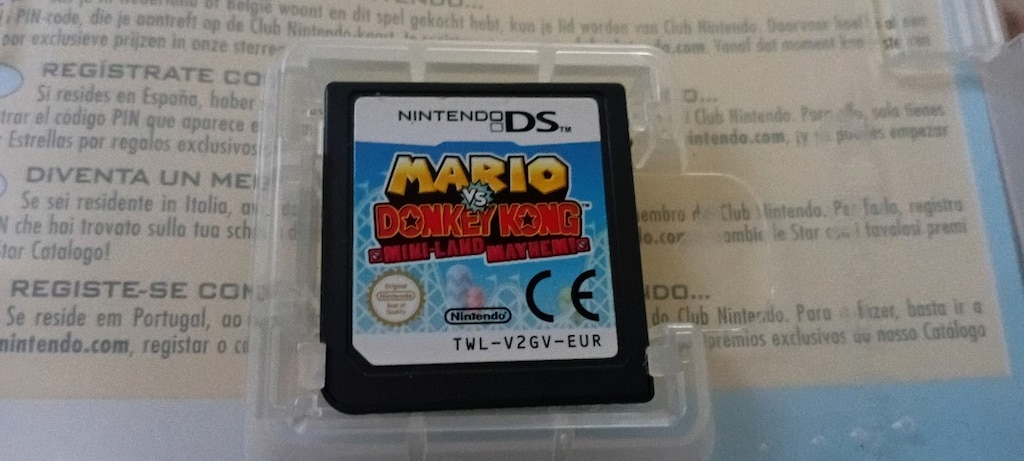 ORJINAL= MARIO & DONKEY KONG= NİNTENDI DS=KİTAPÇIK - 3