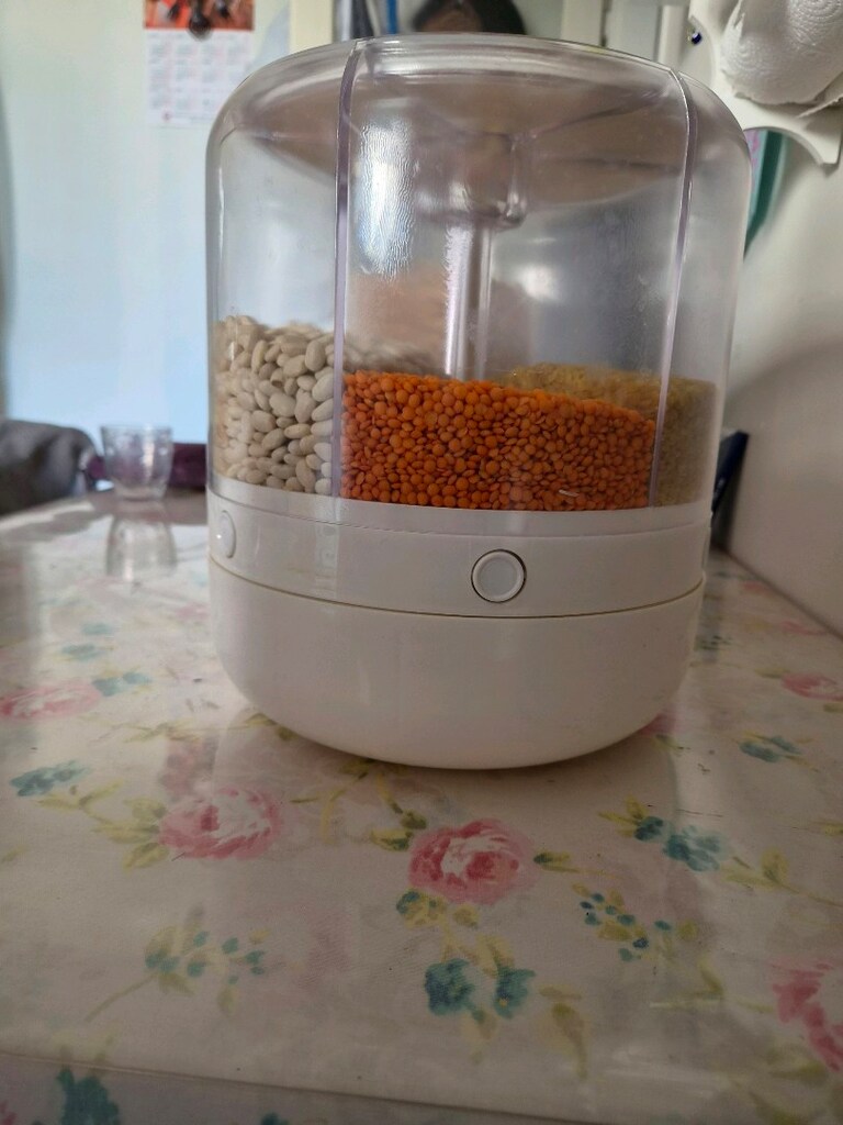 6 bölmeli kuru gıda bakliyat organizeri - 3
