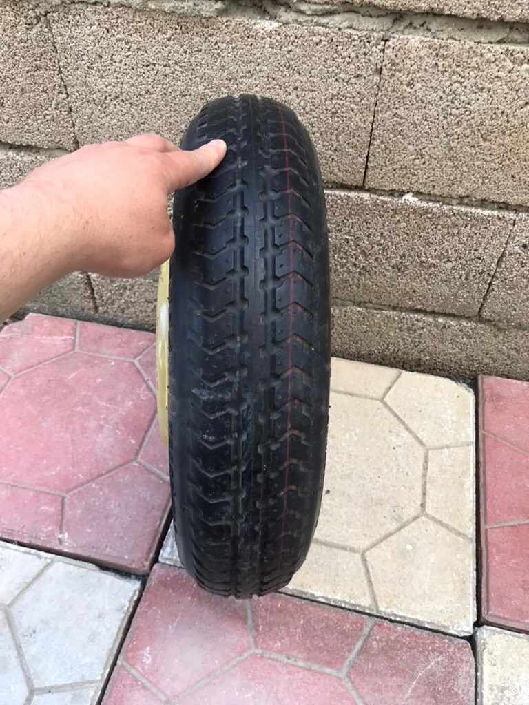 Mini stepne jant lastik honda jazz - 2