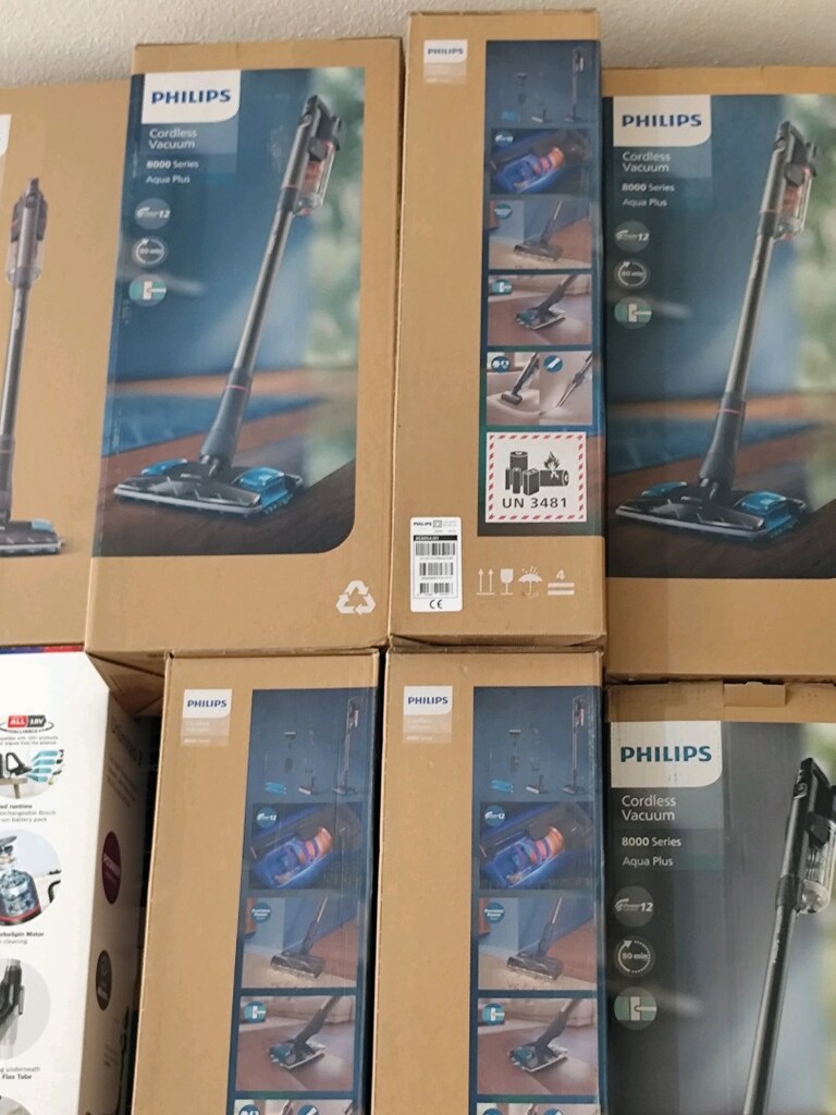 Philips xc8057 şarjlı elektrik süpürgesi sıfır - 2