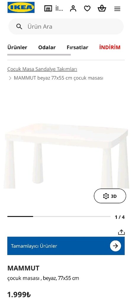 IKEA Çocuk Masa-Sandalye ve Koltuk Yükseltici - 4