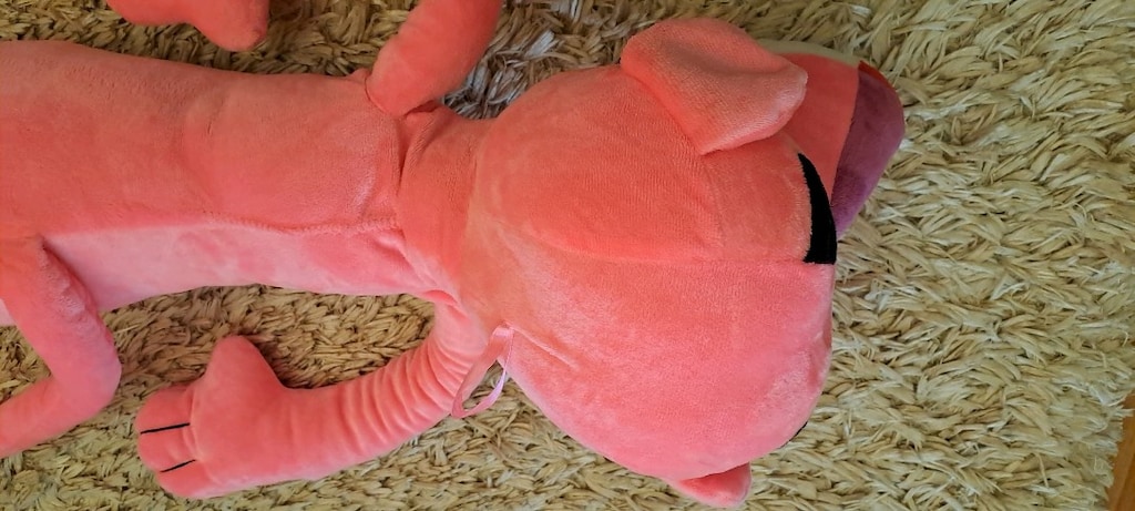 pembe panter pelus oyuncak - 5