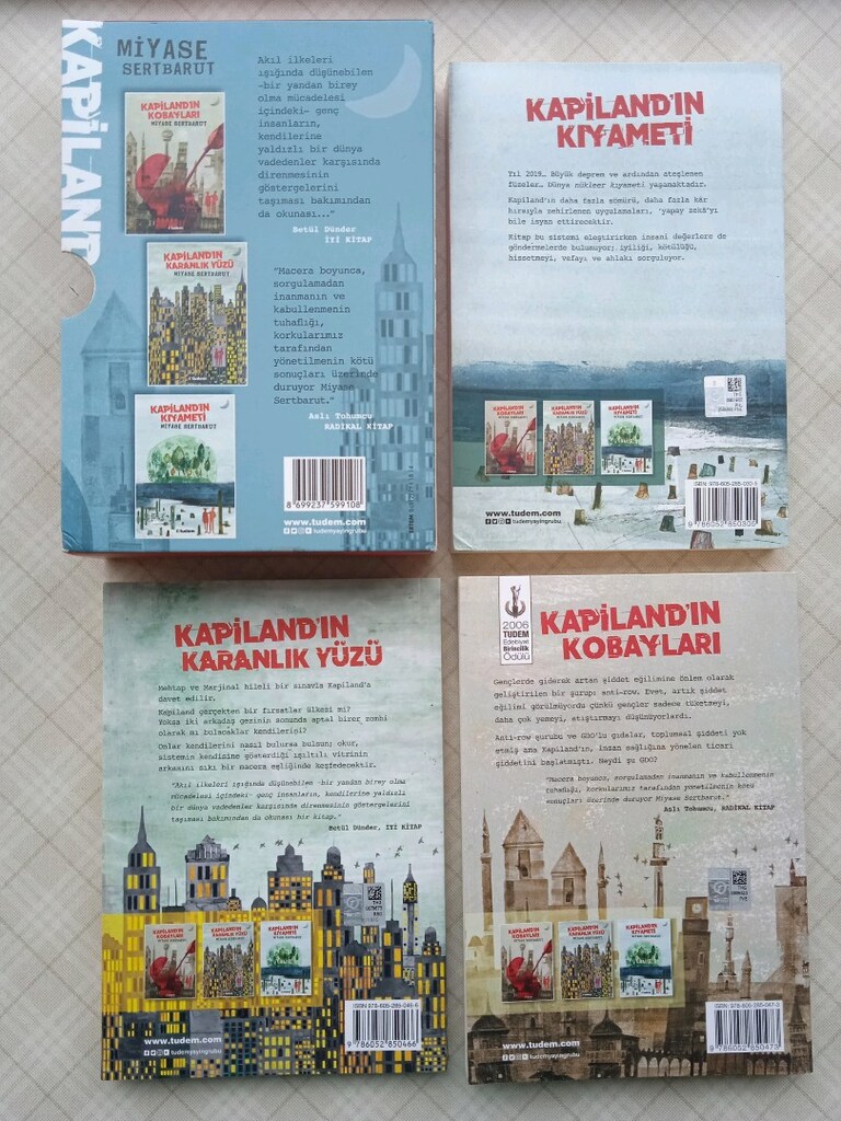 Kapiland Üçlemesi 3 Kitap Miyase Sertbarut - 4