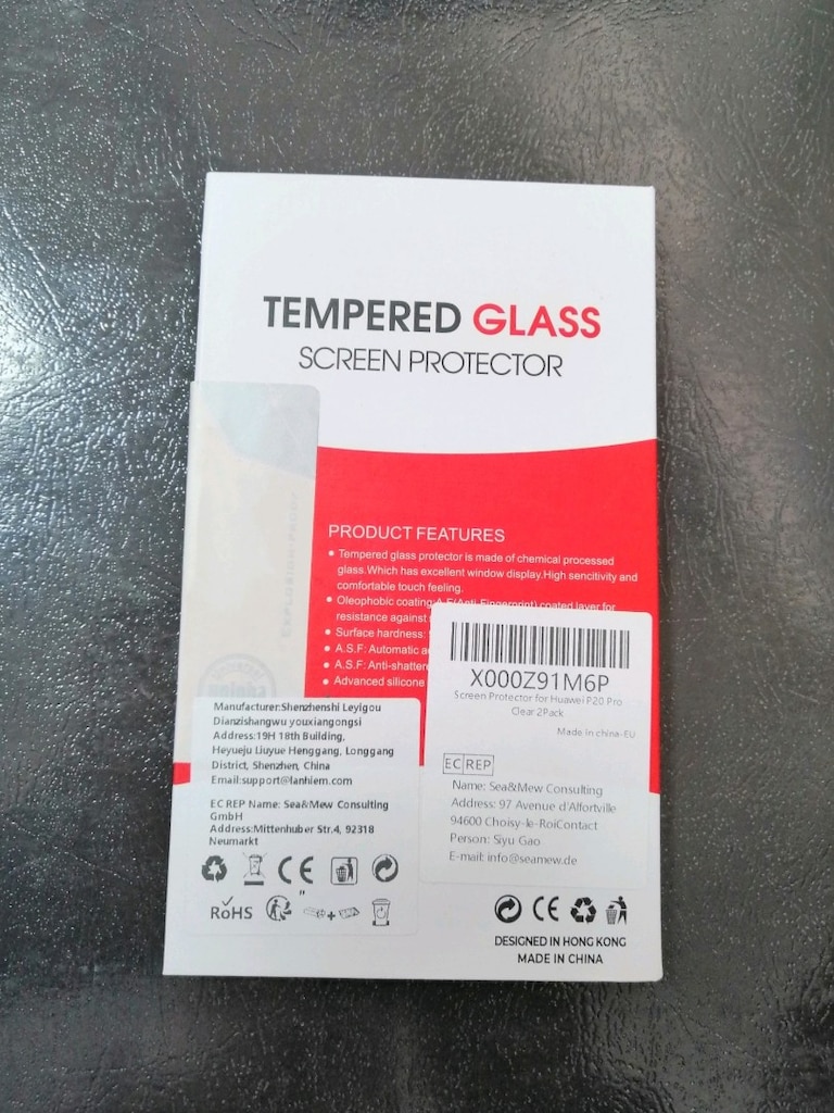 Lanhieim Huawei P20 Pro Tamperli Cam Koruyucu 9H sertlik - 4