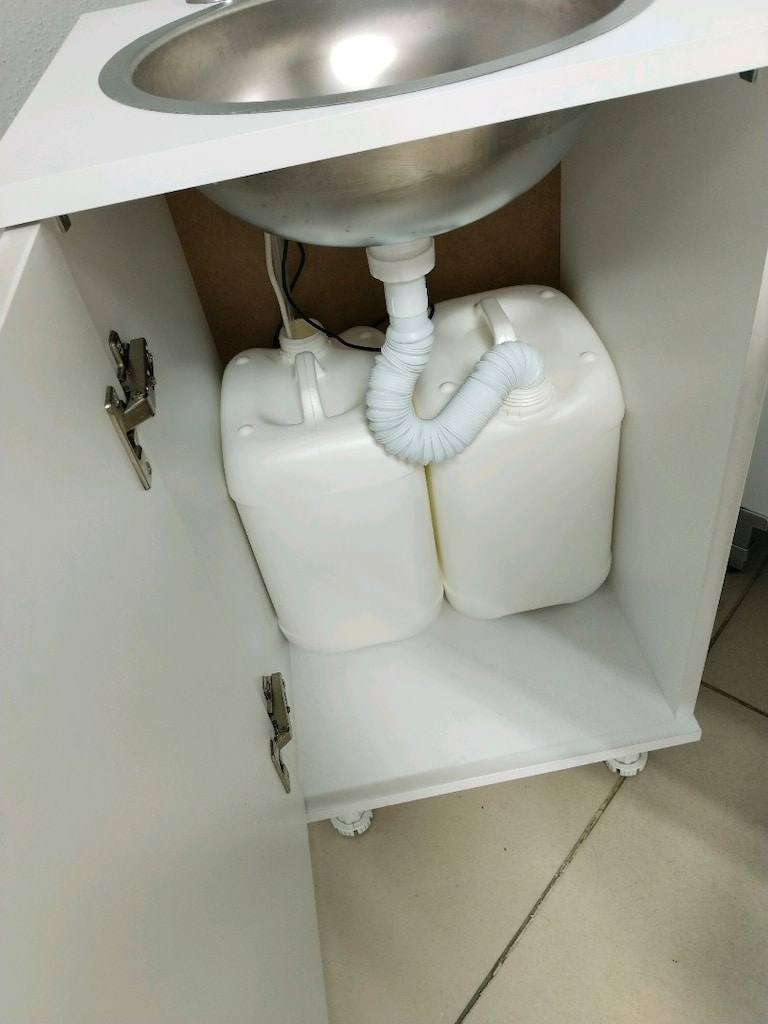 sıfır hiç kullanılmamış seyyar lavabo acil satilik - 4