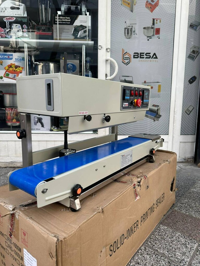 Yürüyen Bantlı Konveyörlü Dikey Poşet Yapıştırma Makinası - 2