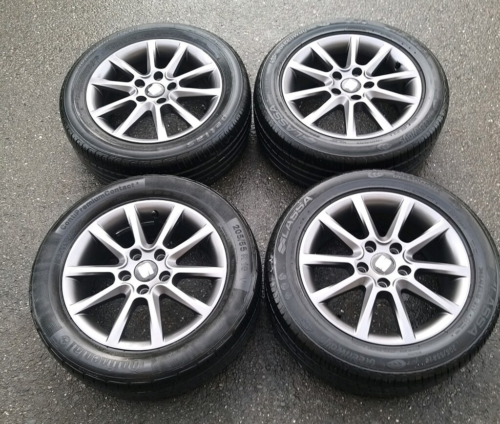 205 55 16 ORJİNAL JANT LASTİK TAKIMI SEAT JETTA CADDY GOLF AUDİ PASSAT - 5
