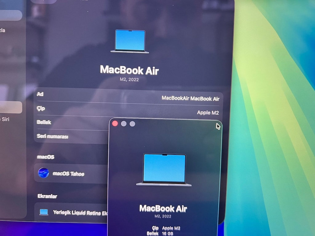GARANTİLİ MACBOOK M2 16 GB 256 GB LAPTOP - 7