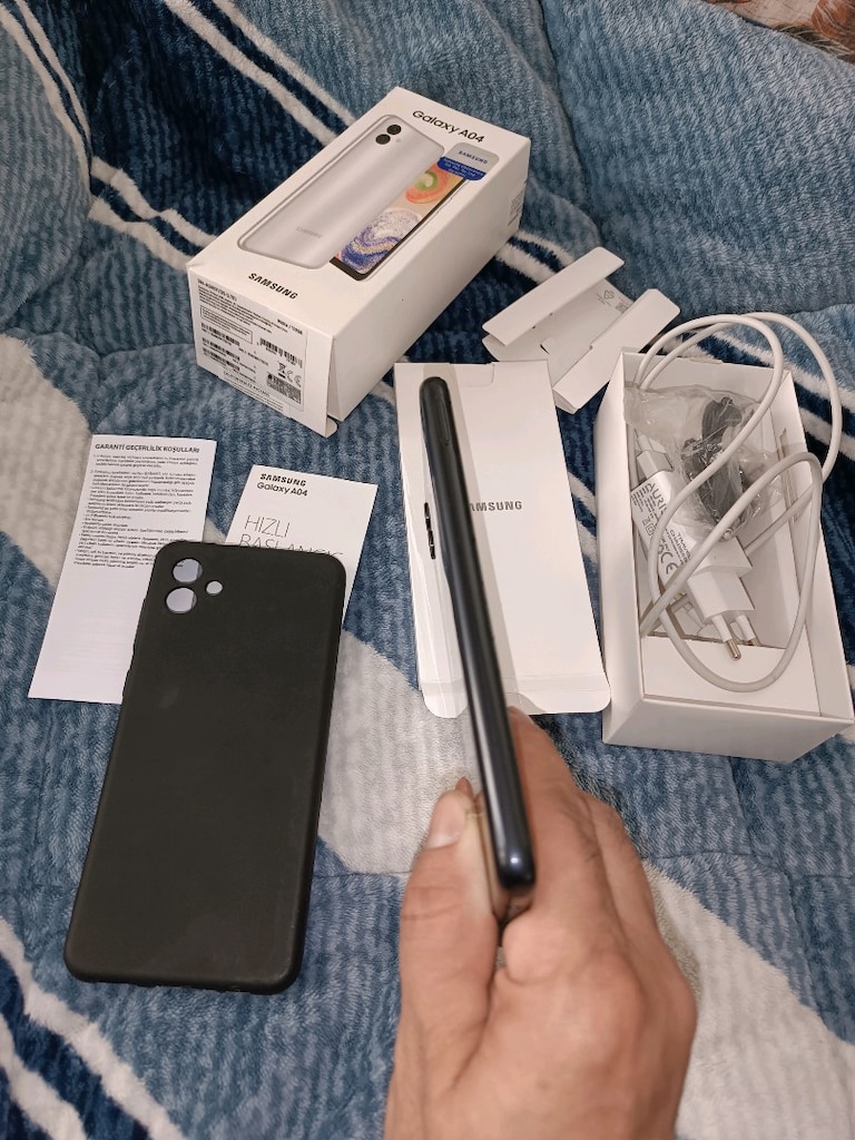Samsung a04 128gb hafıza 4gb ram yurtiçi cihazı tr ciftsimli - 8