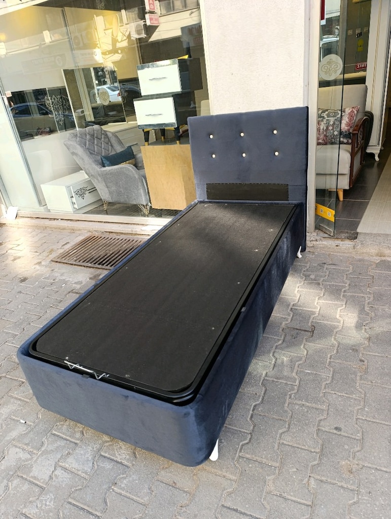 tek kişilik baza yatak başlık - 7