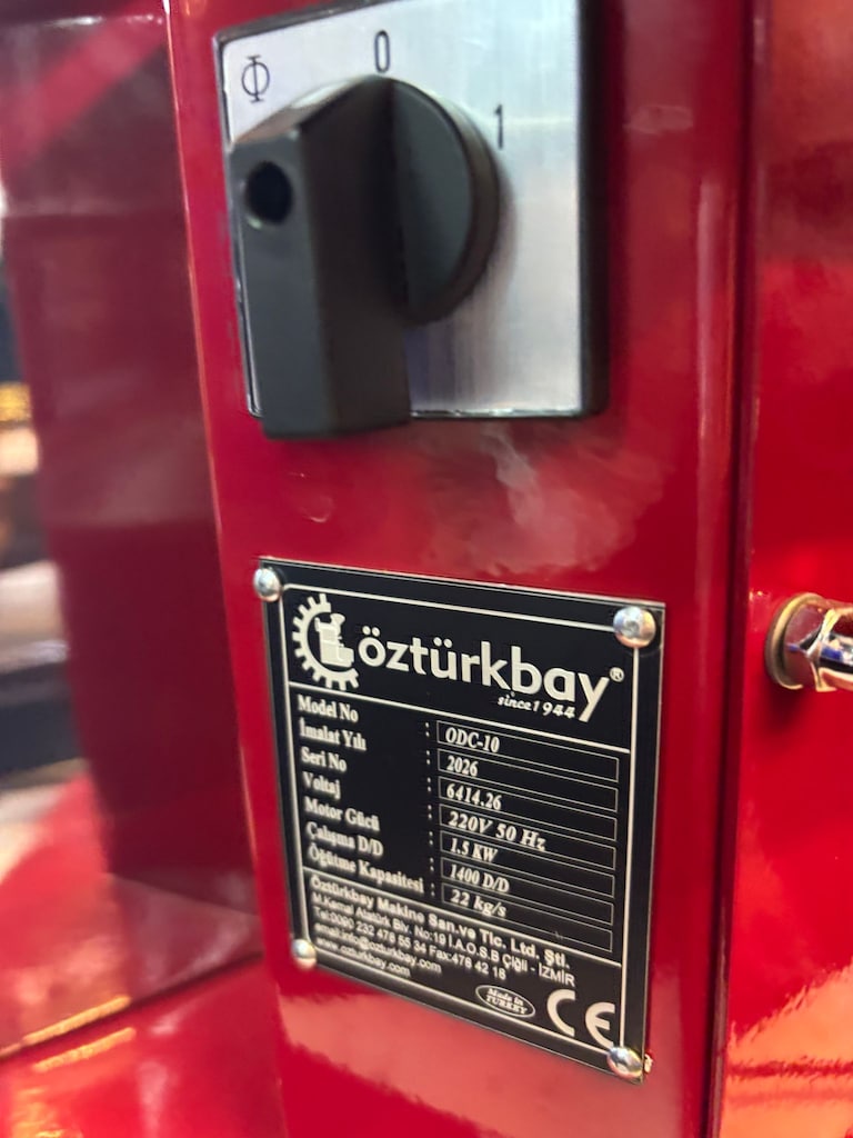 Öztürkbay kahve değirmeni ODC-10 model sıfır ayarında - 3
