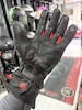 kışlık su geçirmez deri motosiklet motorcu eldiveni - 5
