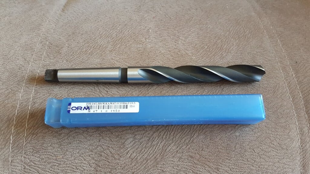 ORM 19.5mm DIN345 HSS Taşlanmış Matkap Ucu - 2