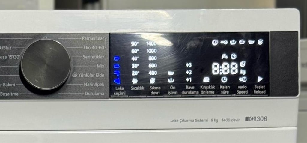 SIEMENS iQ300 9KG ÇAMAŞIR MAKİNESİ | 1400 DEVİR | LEKE ÇIKARMA SİSTEMİ - 5