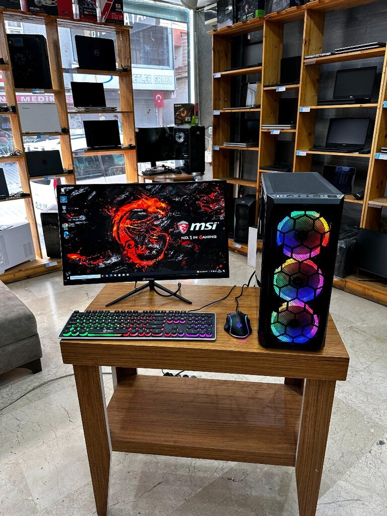 Masaüstü Set Ryzen 5 İşlemci 6 GB Ekran Kart Rgblı Bakımlı Kasa - 2