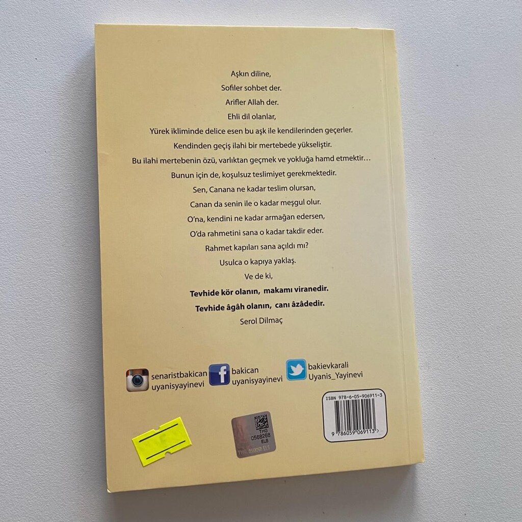 Niyet Ettim Aşka - Baki Evkaralı - Uyanış Yayınevi - 2