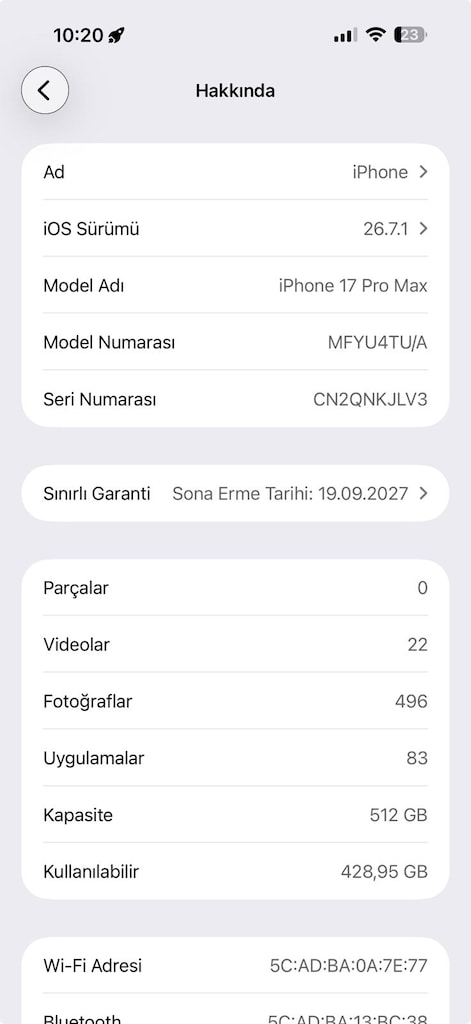 İPHONE 17 PRO MAX 512 GB - 2
