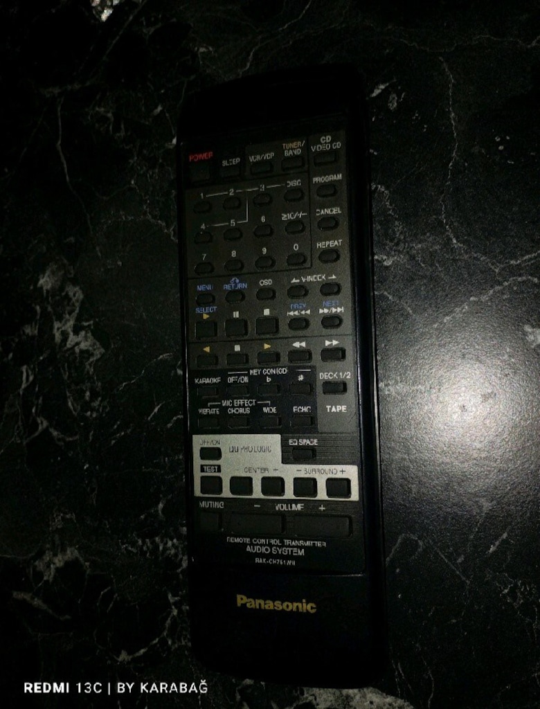 PANASONİC,TECHNİCS,Panasonic kumanda,Technics Kumanda,Kumanda,ses sist - 2