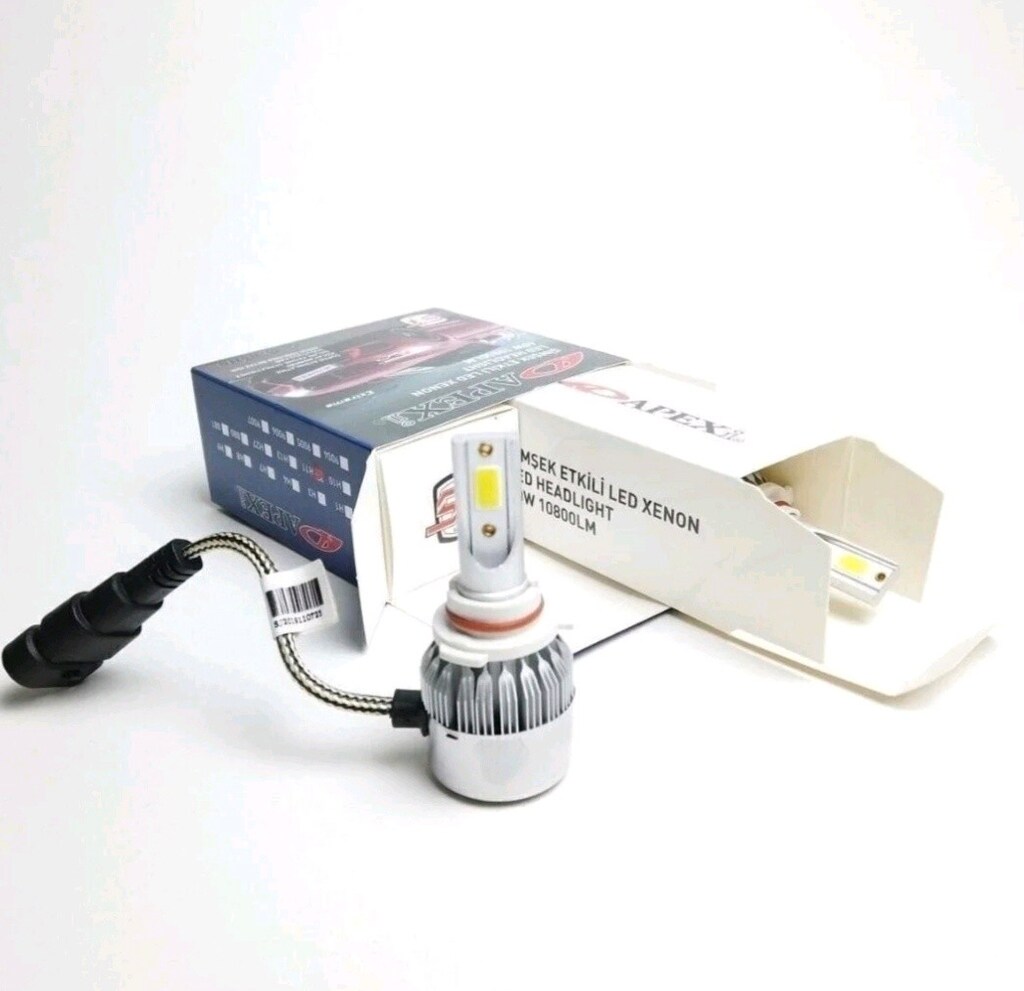 Led Xenon H3 şimşek etkili 60 w 10800 lümen - 2