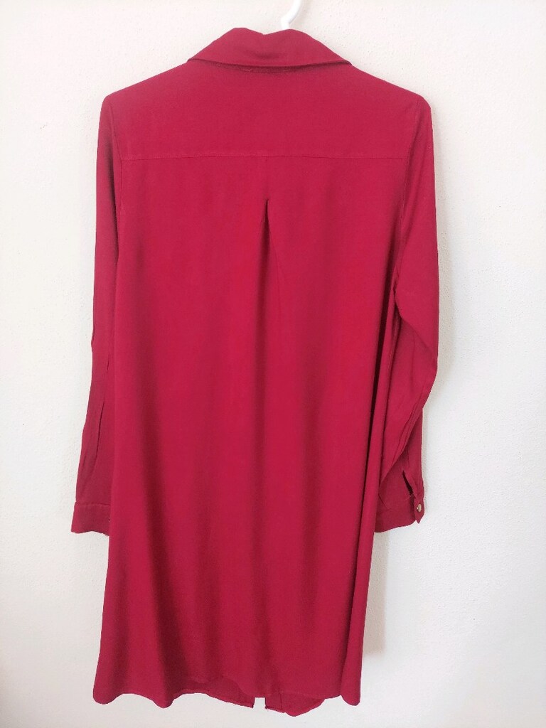 Miss Nadide koyu kırmızı uzun tunik - 2