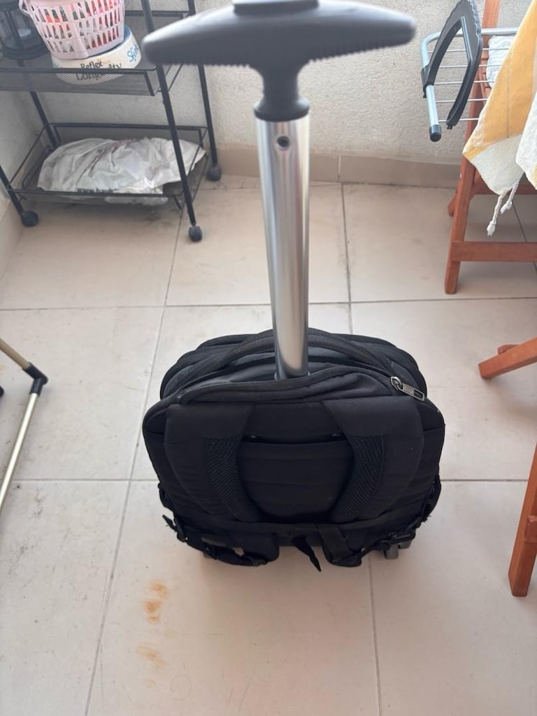 Samsonite laptop sırt çantası valiz tekerlekli - 4