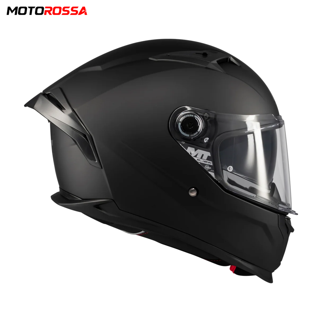 MT BRAKER SV PURE A1 Mat Siyah Motosiklet Kaskı | MOTOROSSA - 5
