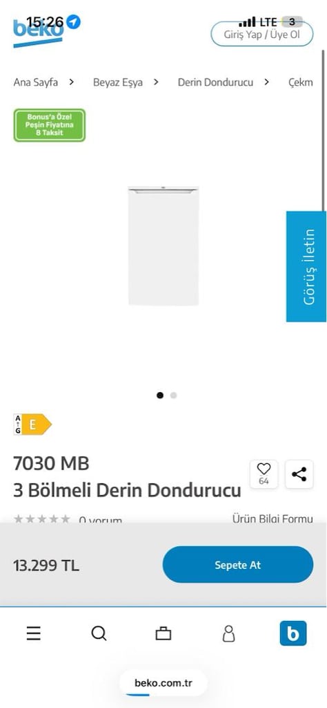 Beko derin dondurucu - 3