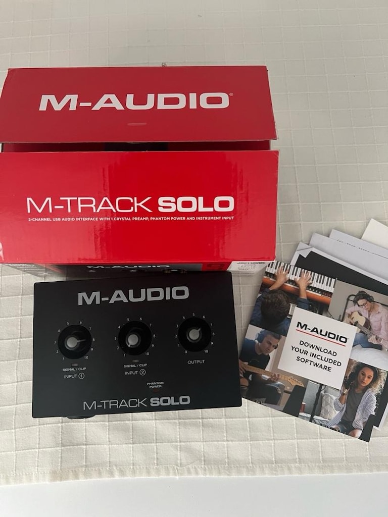 M-Audio M-Track Solo ses kartı - 2