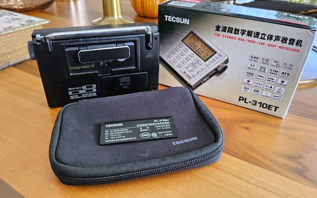 Temiz / Az Kullanılmış Tecsun PL-310et DSP Dünya Radyosu (SW/MW/ - 3