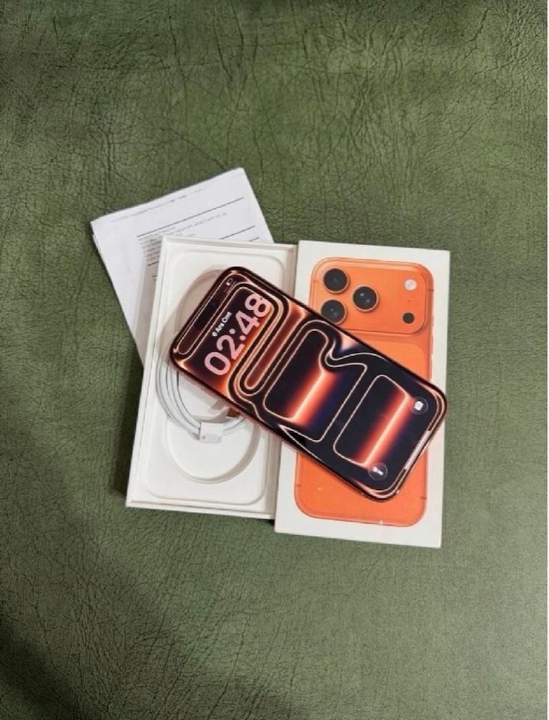 iphone 17pro max 512gb (16 ay garantili pil 100) - 3