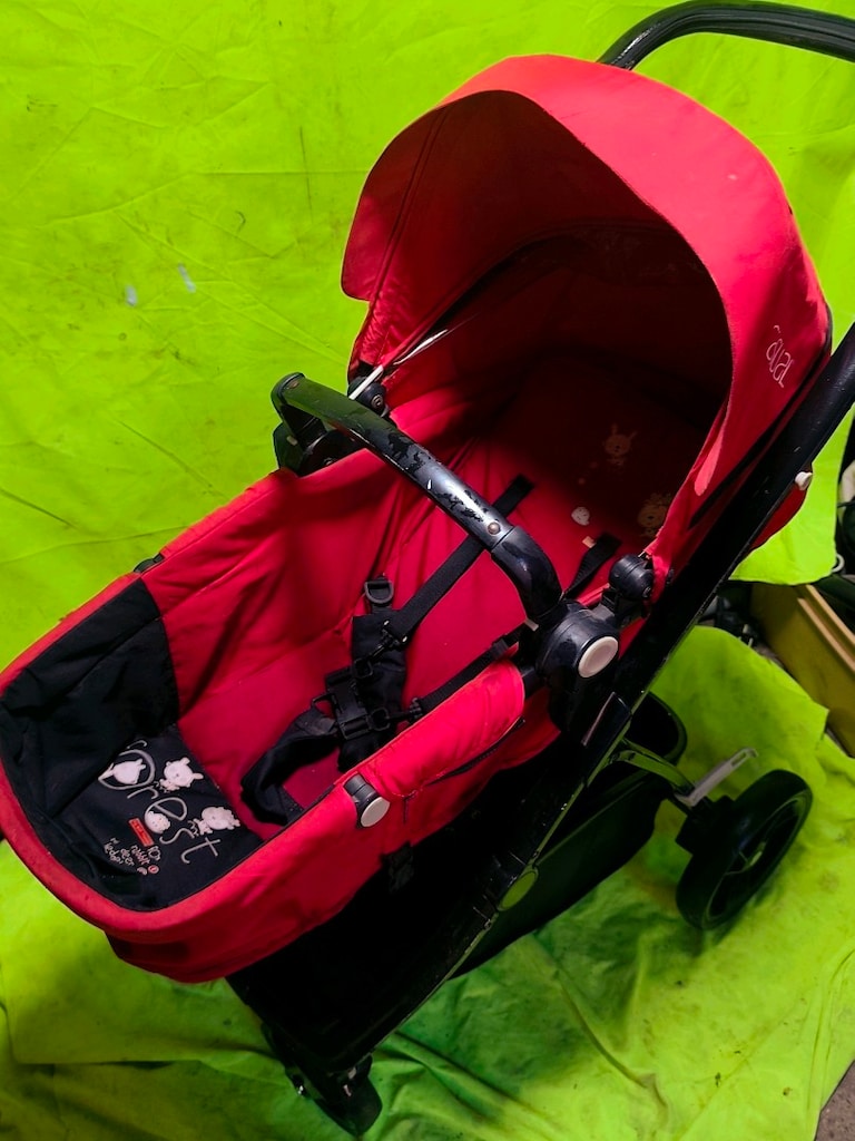 casual marka çift yönlü bebek arabası - 2