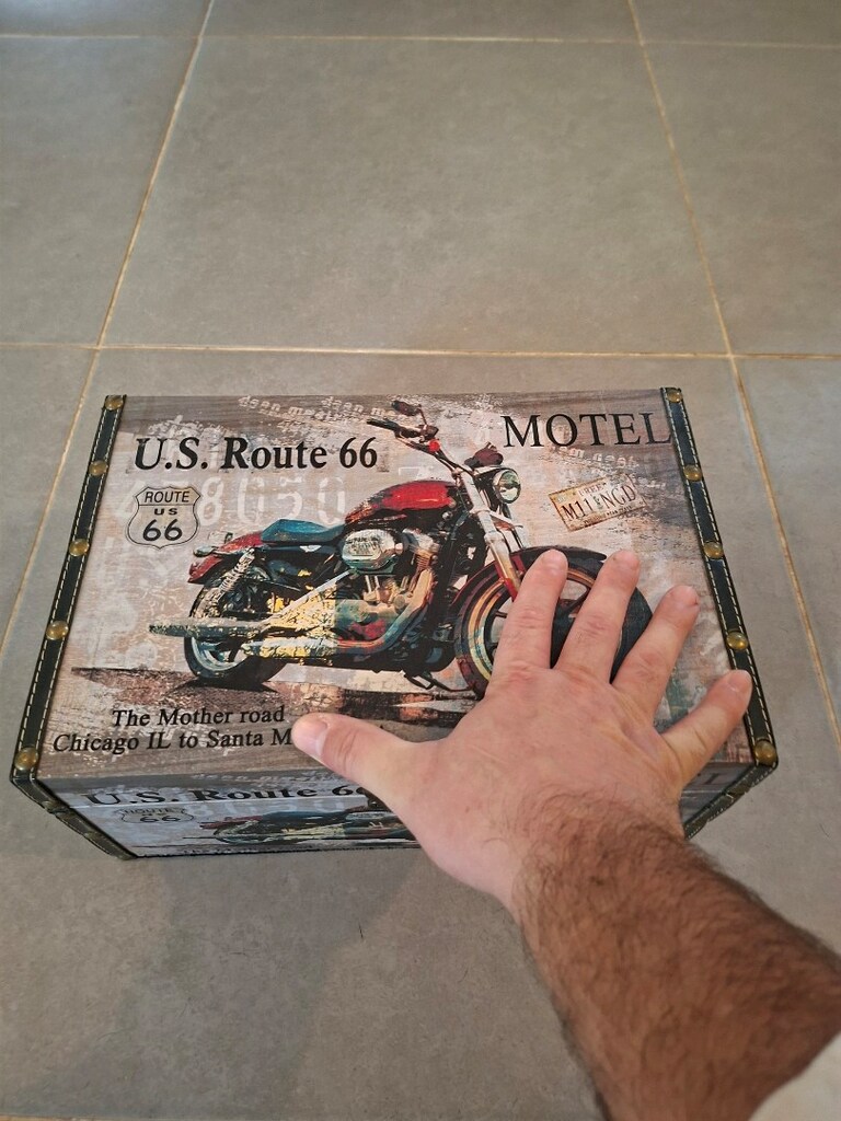 U.S. Route 66 dekoratif kutu - 2